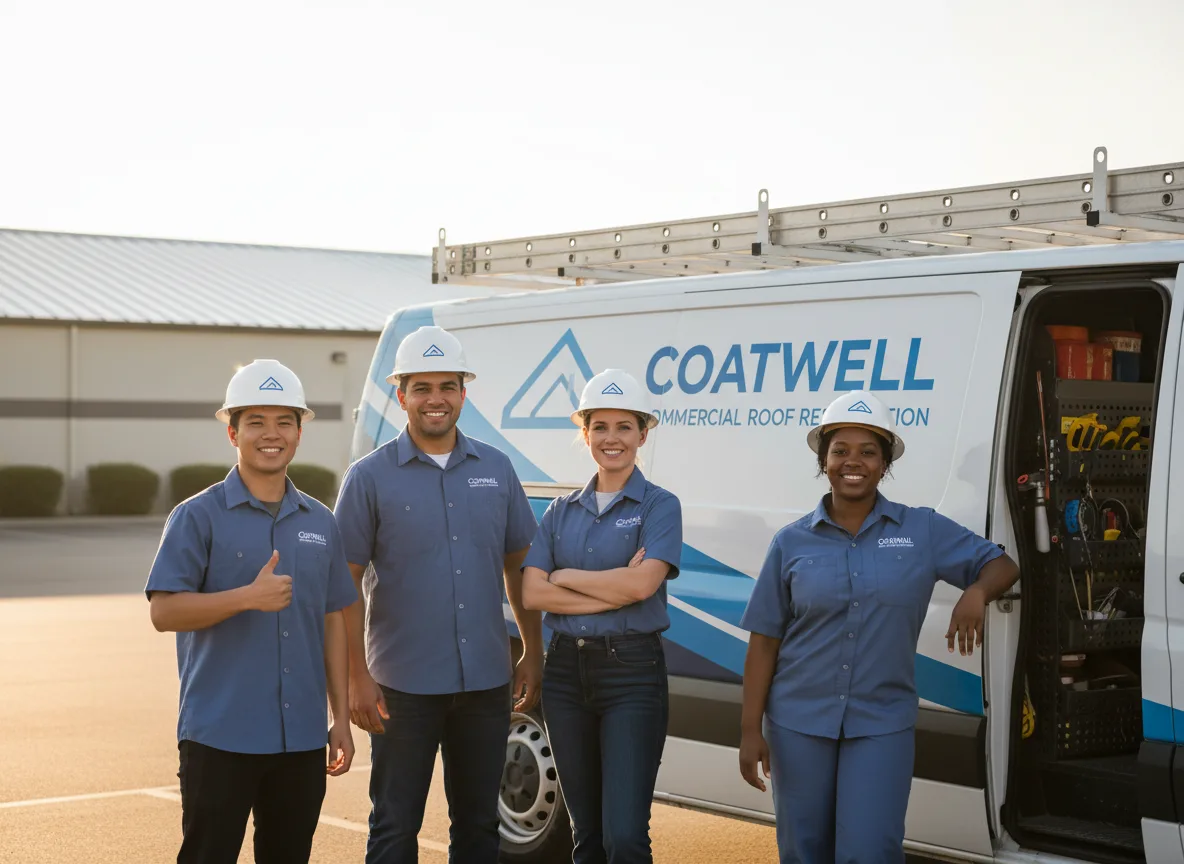 Commercial roof coating company in Roberta, GA